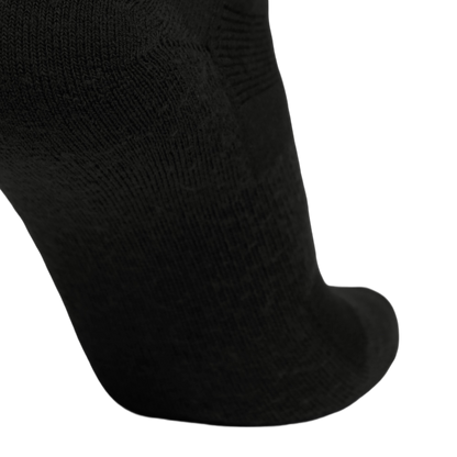 Desert Sock military crew sock in black knit with breathable texture for hot weather on Tampa Home & Garden Store