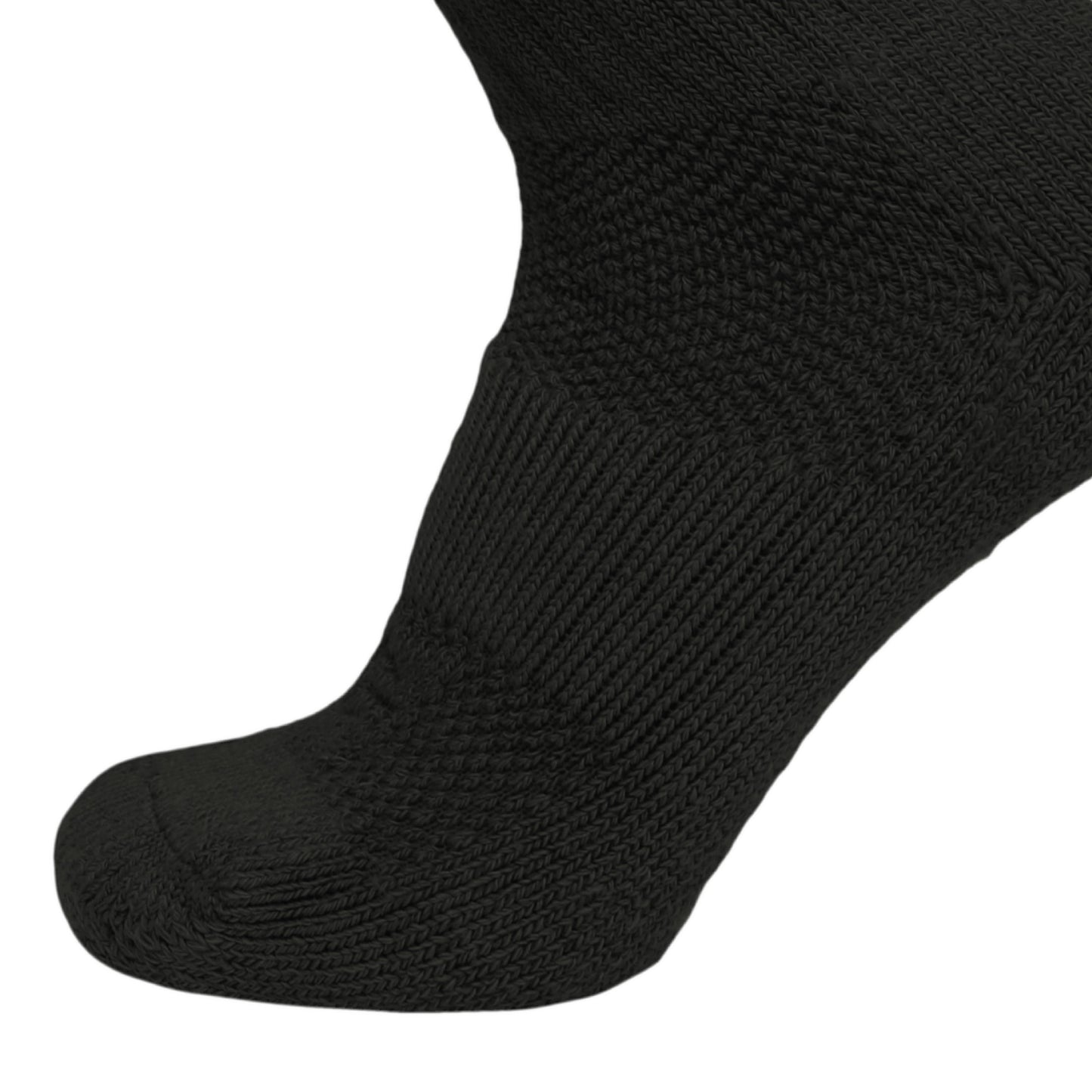 ICE Sock knee-high tactical sock in black knit by Covert Threads on Tampa Home & Garden Store
