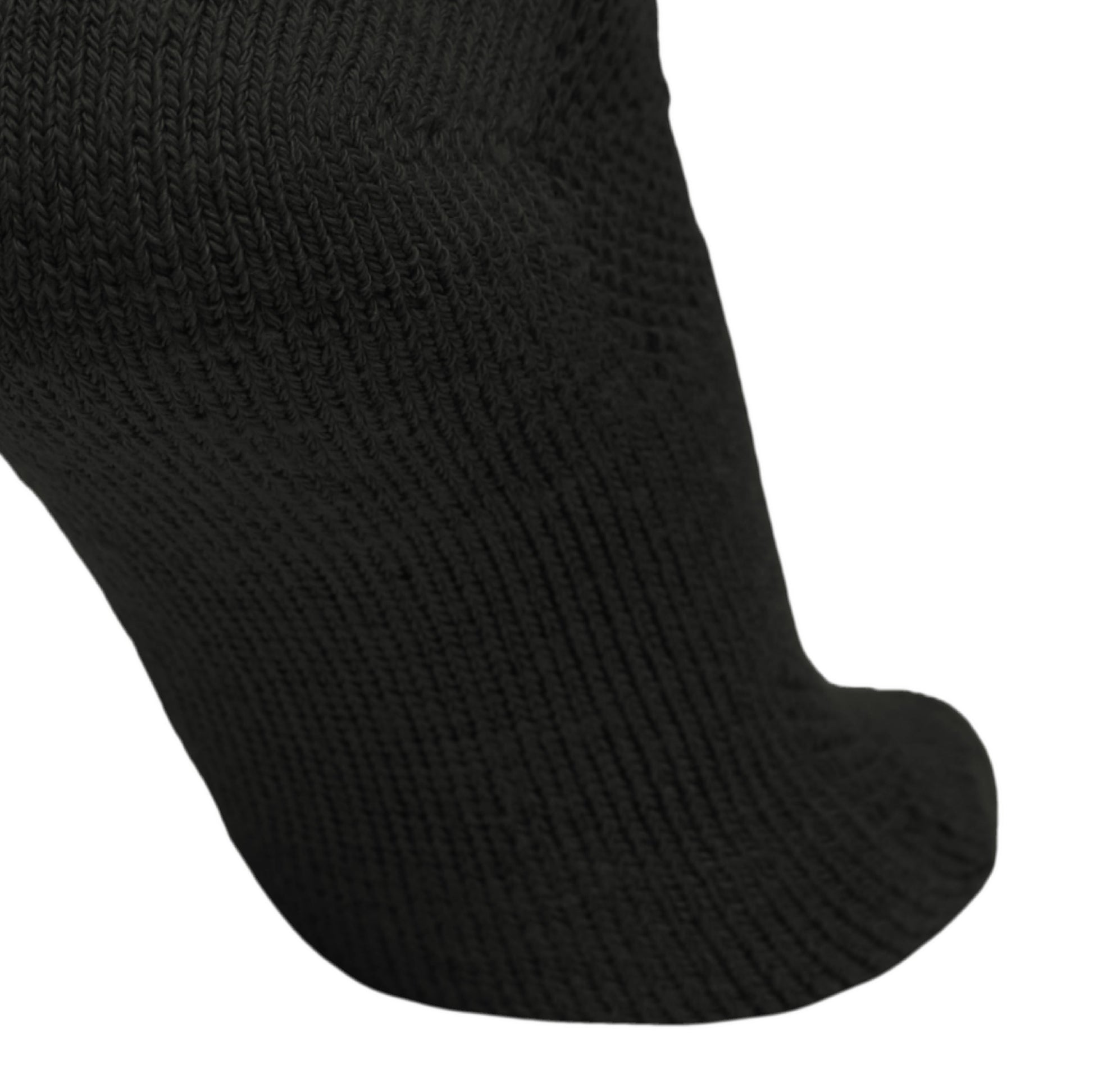 ICE Sock knee-high black ribbed-knit sock texture close-up, tactical military sock by Covert Threads on Tampa Home & Garden Store