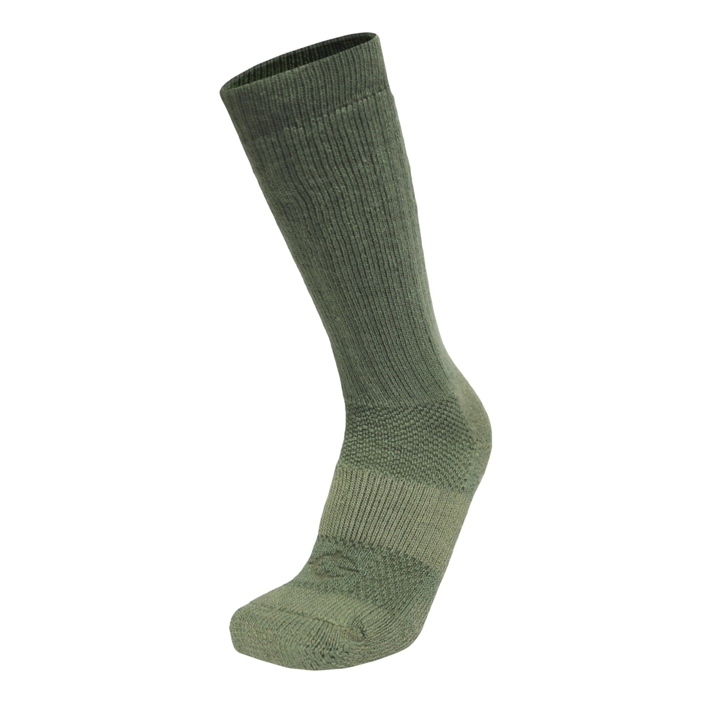 ICE Sock knee-high military tactical sock olive green ribbed knit on Tampa Home & Garden Store