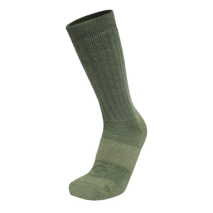 ICE Sock knee-high military tactical sock olive green ribbed knit on Tampa Home & Garden Store