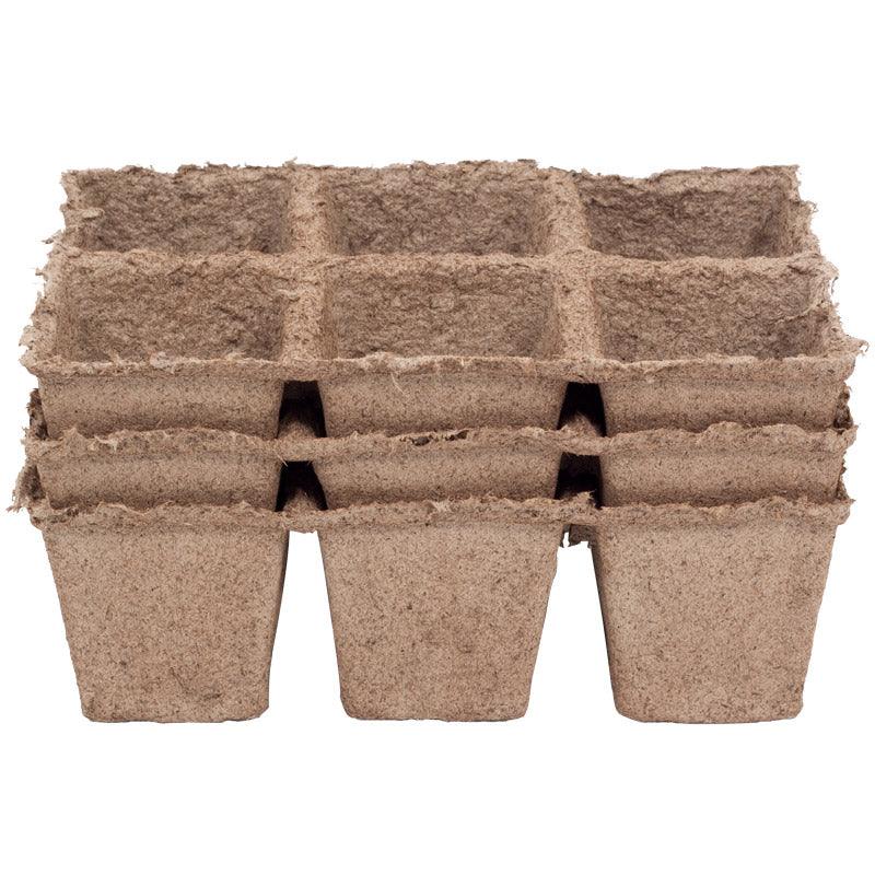 CowPots - 3" Square 6 Pack (Pack of 3) - Tampa Home & Garden Store