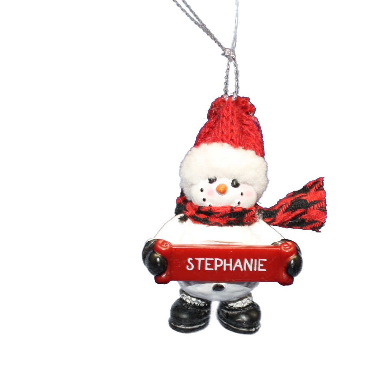 Ornement Bonhomme de Neige Confortable (Lettres S - Z) -