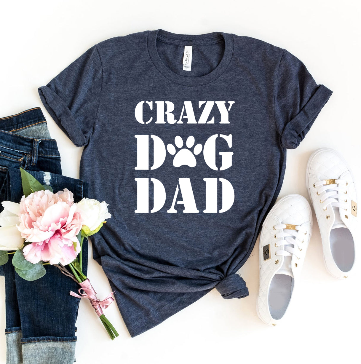 Crazy Dog Dad T-Shirt - Tampa Home & Garden Store
