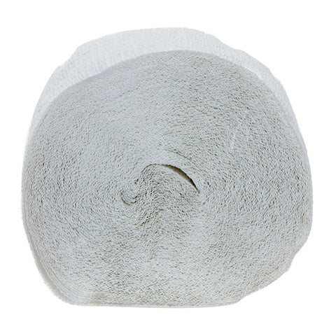 Crepe Paper Streamer - 81 feet - White - Tampa Home & Garden Store