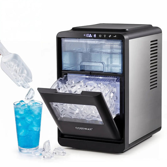 Countertop ice maker DirectDeals, black finish, 26 Lbs/Day with adjustable ice thickness on Tampa Home & Garden Store