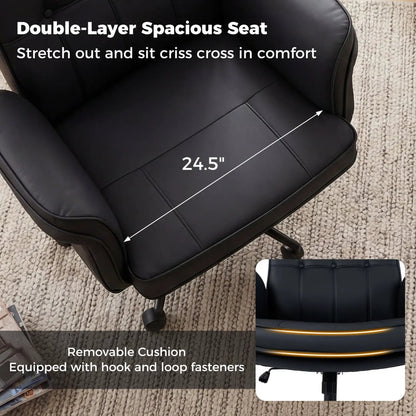 Criss Cross Chair with Swivel 5 Position Armrests