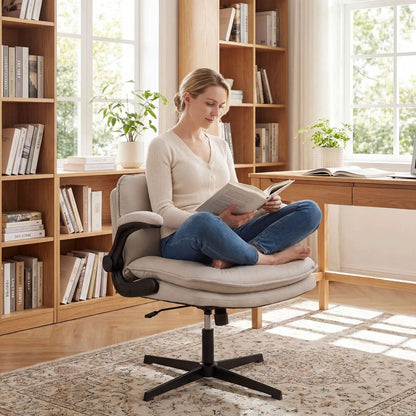 Criss Cross Chair With Flip Up Arms Ergonomic