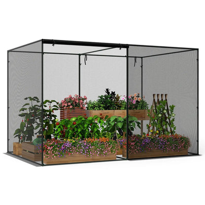Crop Cage with 6 Ground Nails for Garden Plants