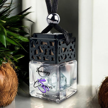 Crown Chakra Crystal-Enhanced Oil Diffuser, Car Air Freshener, 8ml - Tampa Home & Garden Store