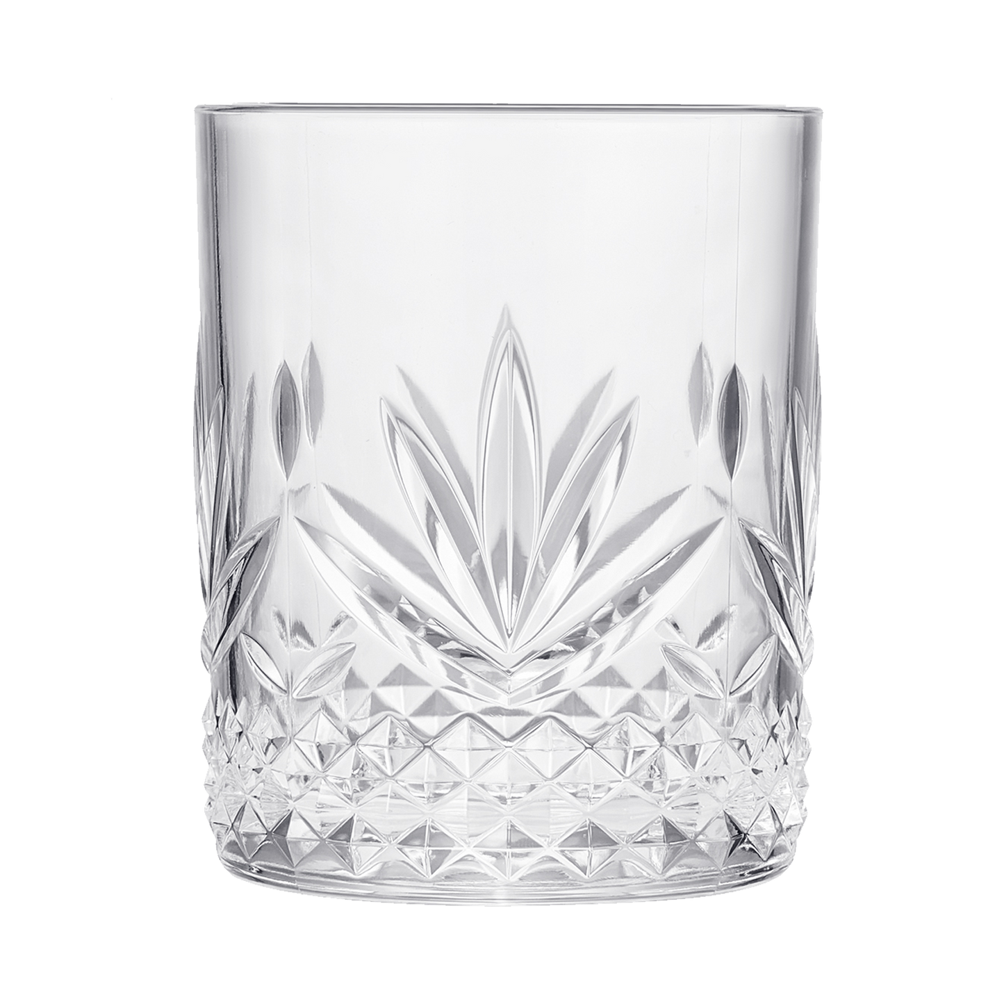 Onix Unbreakable Acrylic Lowball Glass Set of 4
