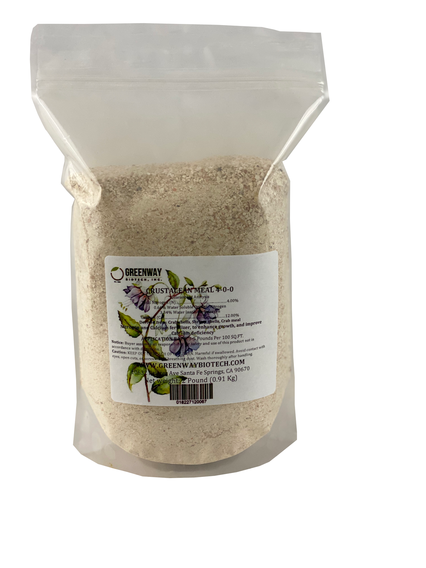 Crustacean Meal Fertilizer 4-0-0 | Organic