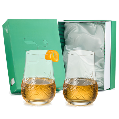 Set of Two Specialty Brandy Cocktail Glasses