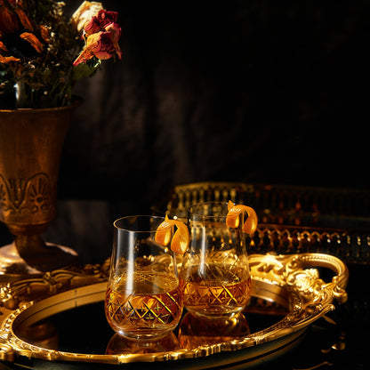 Set of Two Specialty Brandy Cocktail Glasses