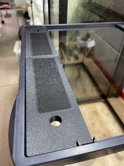 Custom Replacement Top for 18" Exo Terra Terrariums – Humidity Retaining with Fly-Proof Ventilation - Tampa Home & Garden Store