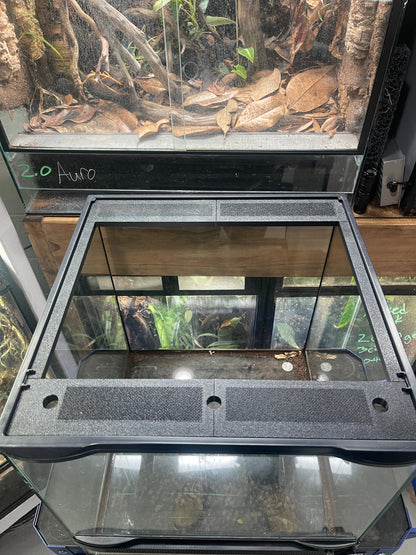 Custom Replacement Top for 18" Zoomed Terrariums – Humidity Retaining with Fly-Proof Ventilation - Tampa Home & Garden Store