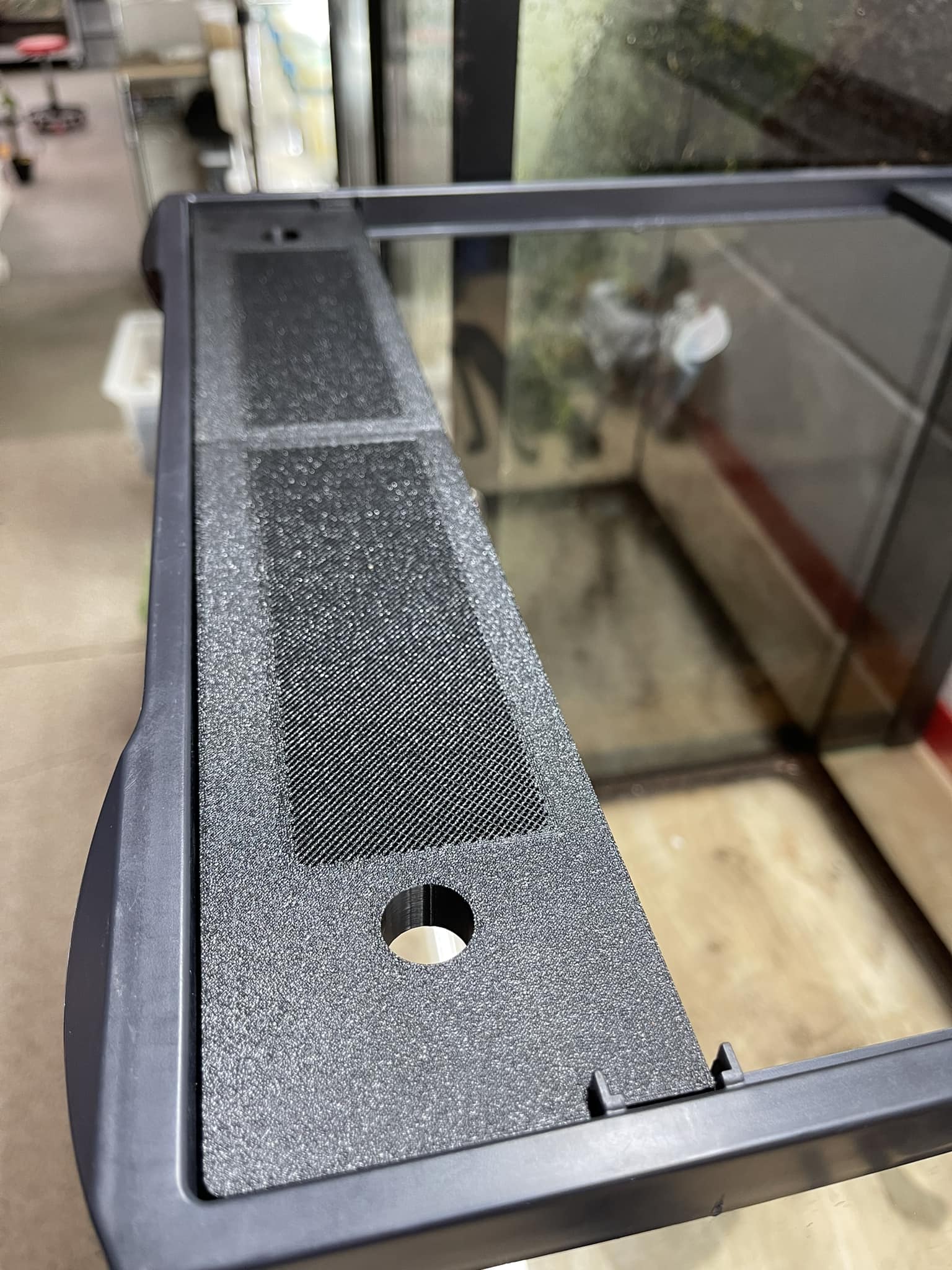 Custom Replacement Top for 24" Exo Terra Terrariums – Humidity Retaining with Fly-Proof Ventilation - Tampa Home & Garden Store