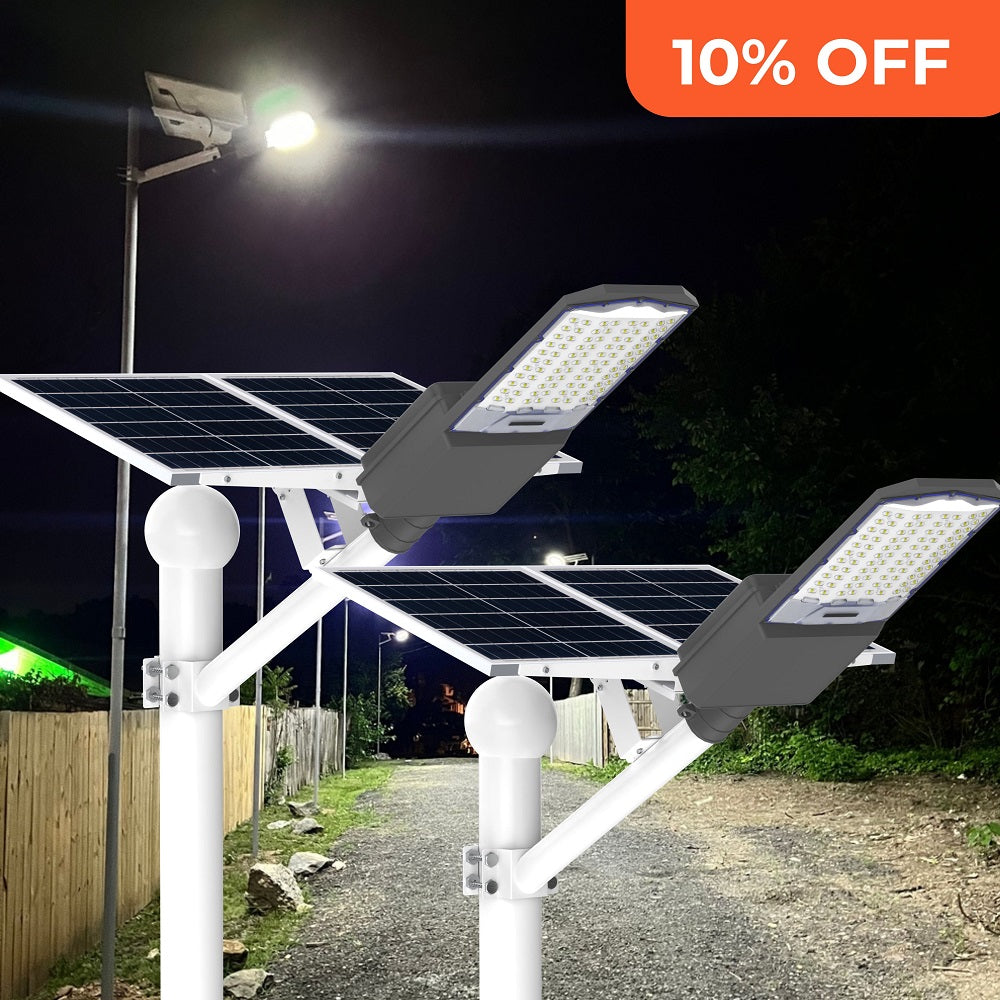 1200W 1500W Solar Parking lot Light -40000lumens