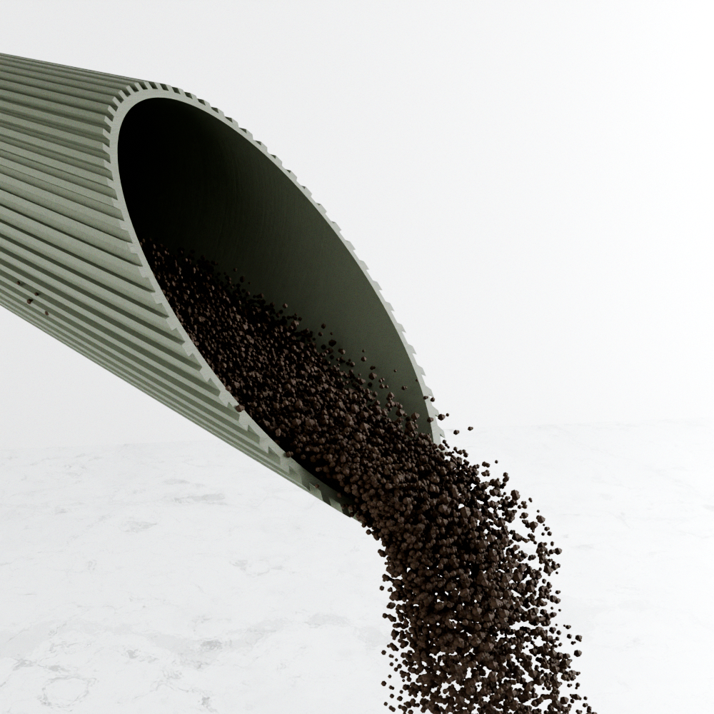 Cylindrical Soil Scoop - Tampa Home & Garden Store