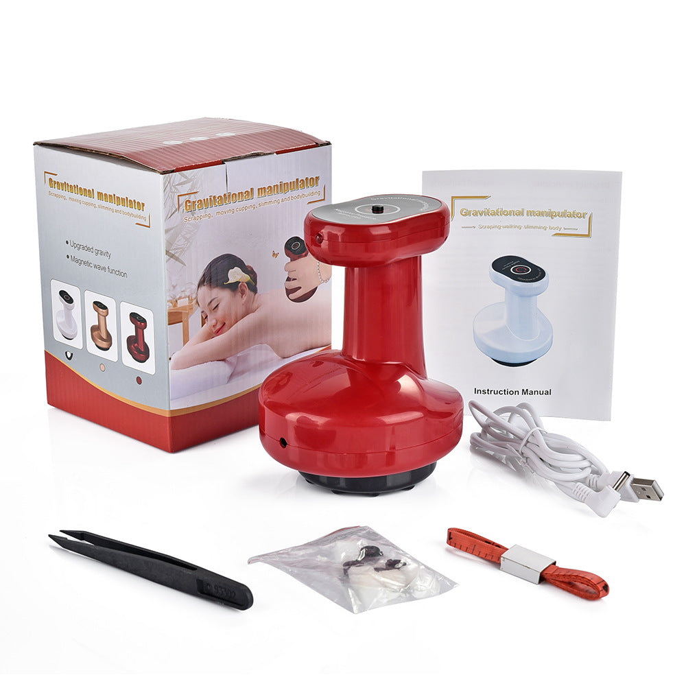 Electric Scraping Instrument Massage Physiotherapy Instrument Sucking Sha Cupping Device Intelligent Trader Meridian Dredging Machine - Tampa Home & Garden Store