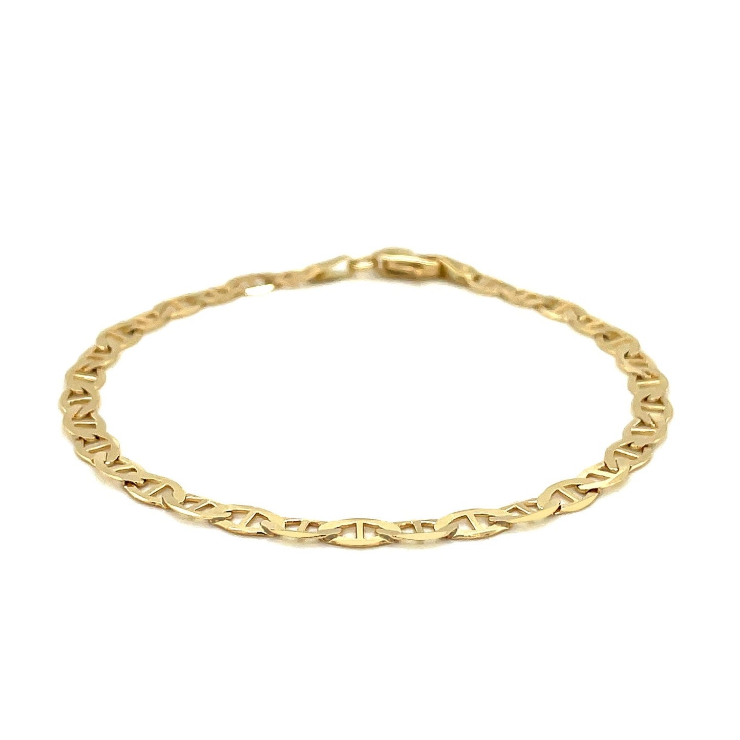 4.5mm 14k yellow gold mariner link bracelet by Bids.com on Tampa Home & Garden Store