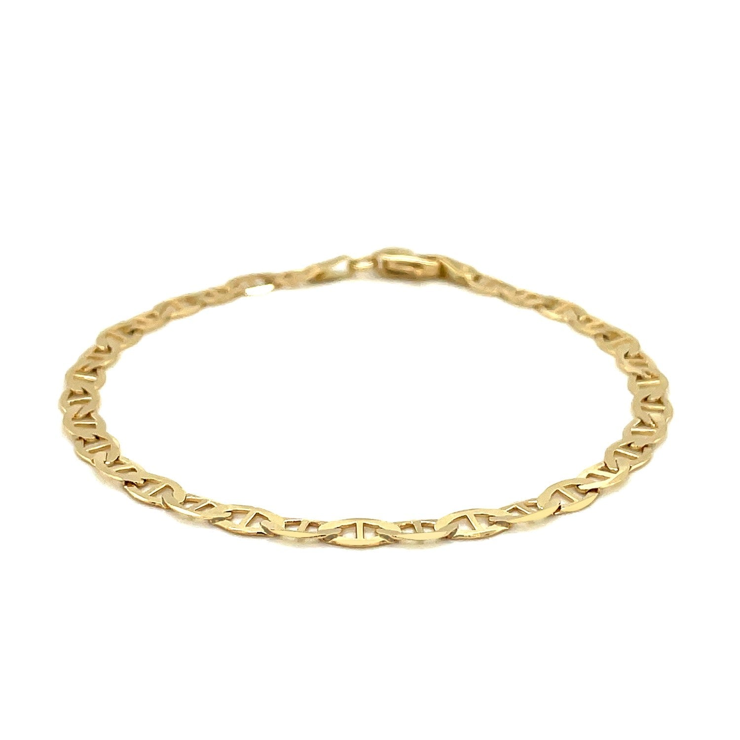 4.5mm 14k yellow gold mariner link bracelet by Bids.com on Tampa Home & Garden Store