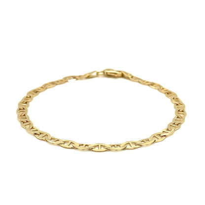4.5mm 14k yellow gold mariner link bracelet by Bids.com on Tampa Home & Garden Store
