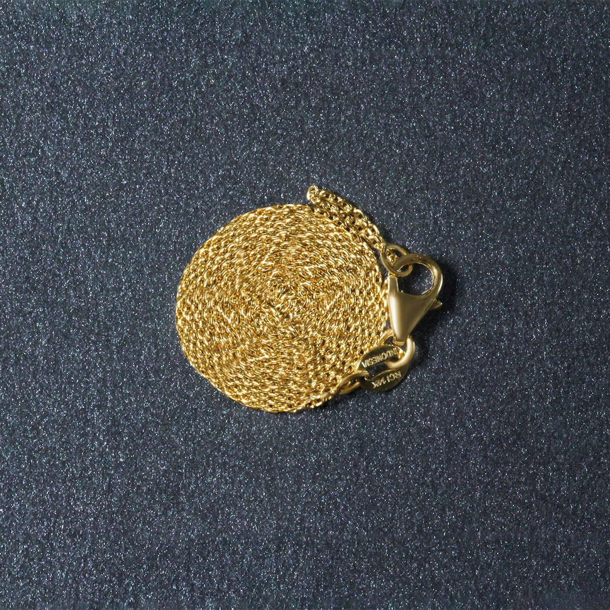 14k yellow gold oval cable link chain necklace by Bids.com with lobster clasp on Tampa Home & Garden Store
