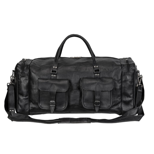 Oversized Weekender Duffel Black - Tampa Home & Garden Store