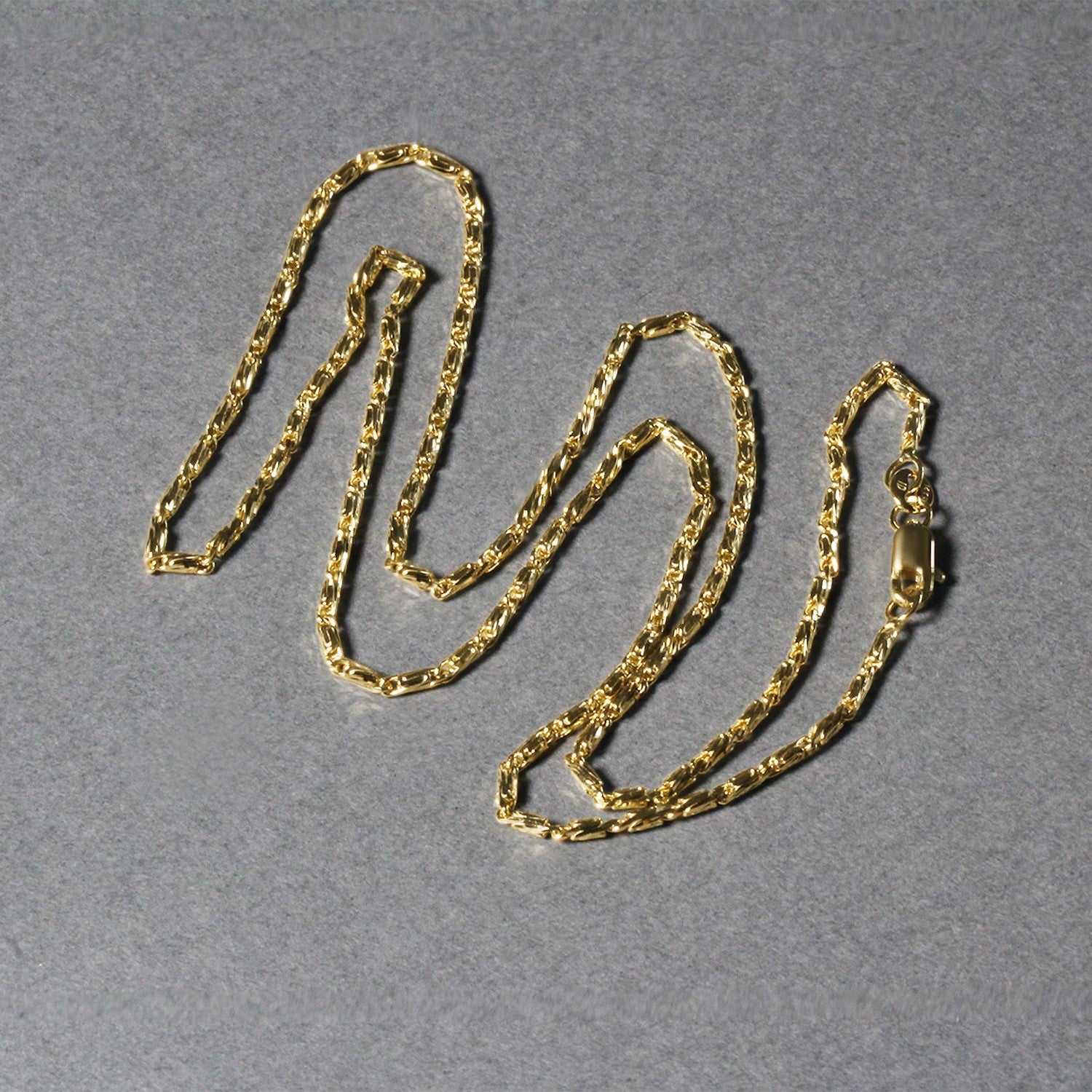 Diamond Cut Fancy Links Pendant Chain 14k Yellow Gold necklace 1.5mm by Bids.com on Tampa Home & Garden Store