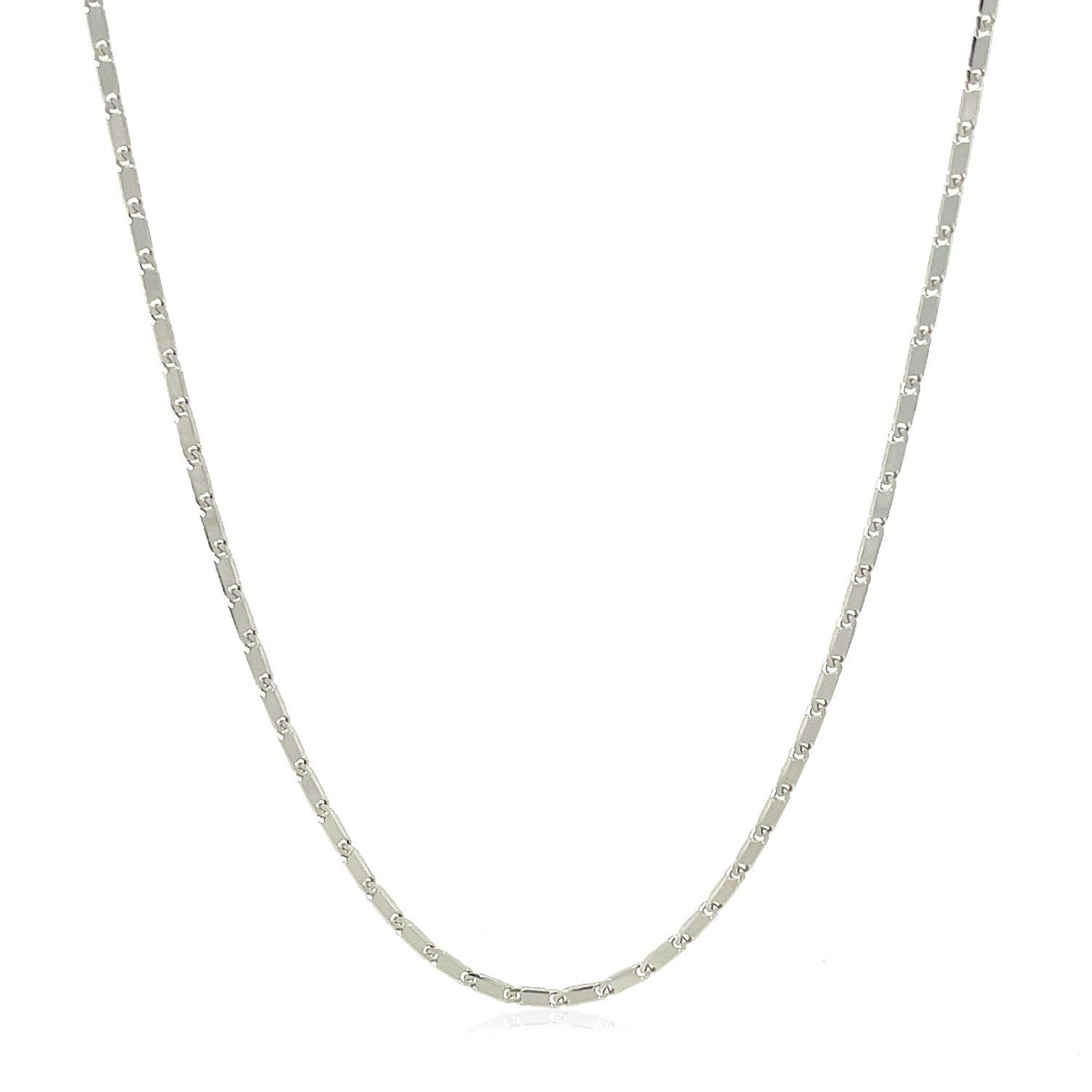 14k white gold Lumina pendant chain 1.0mm necklace by Bids.com on Tampa Home & Garden Store