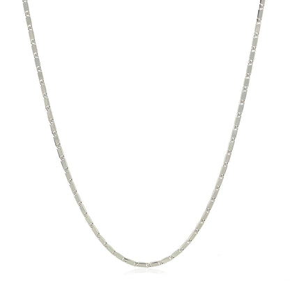 14k white gold Lumina pendant chain 1.0mm necklace by Bids.com on Tampa Home & Garden Store