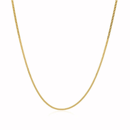 Gourette chain necklace 14k yellow gold 1.0mm Bids.com on Tampa Home & Garden Store
