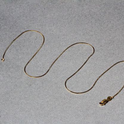 14k Yellow Gold Round Snake Chain Necklace 0.7mm Bids.com on Tampa Home & Garden Store