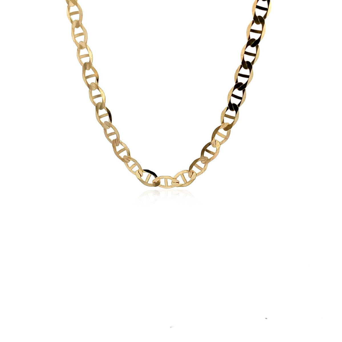 5.5mm 10k yellow gold mariner link chain necklace by Bids.com on Tampa Home & Garden Store