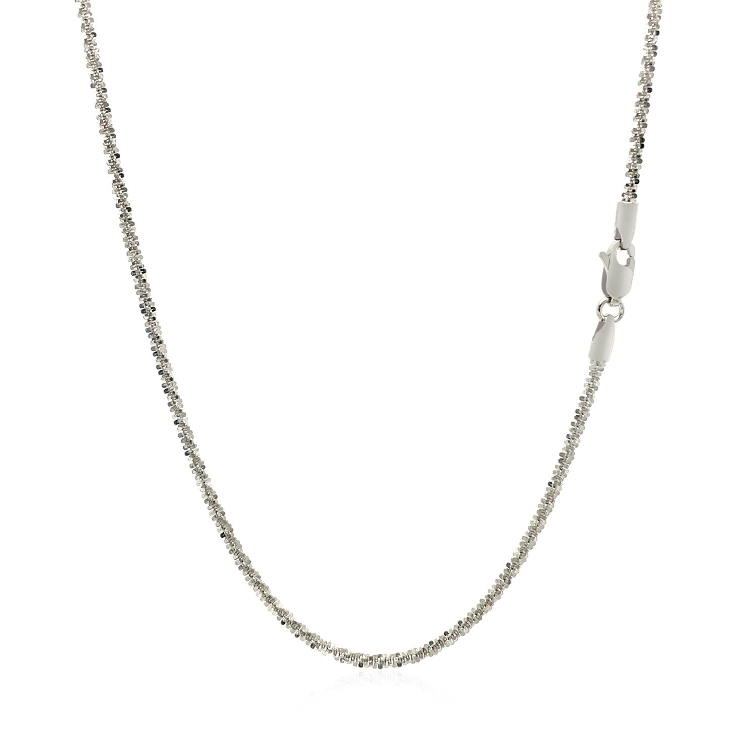 14k White Gold Sparkle Chain 1.5mm necklace by Bids.com on Tampa Home & Garden Store