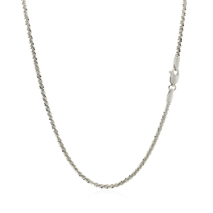 14k White Gold Sparkle Chain 1.5mm necklace by Bids.com on Tampa Home & Garden Store