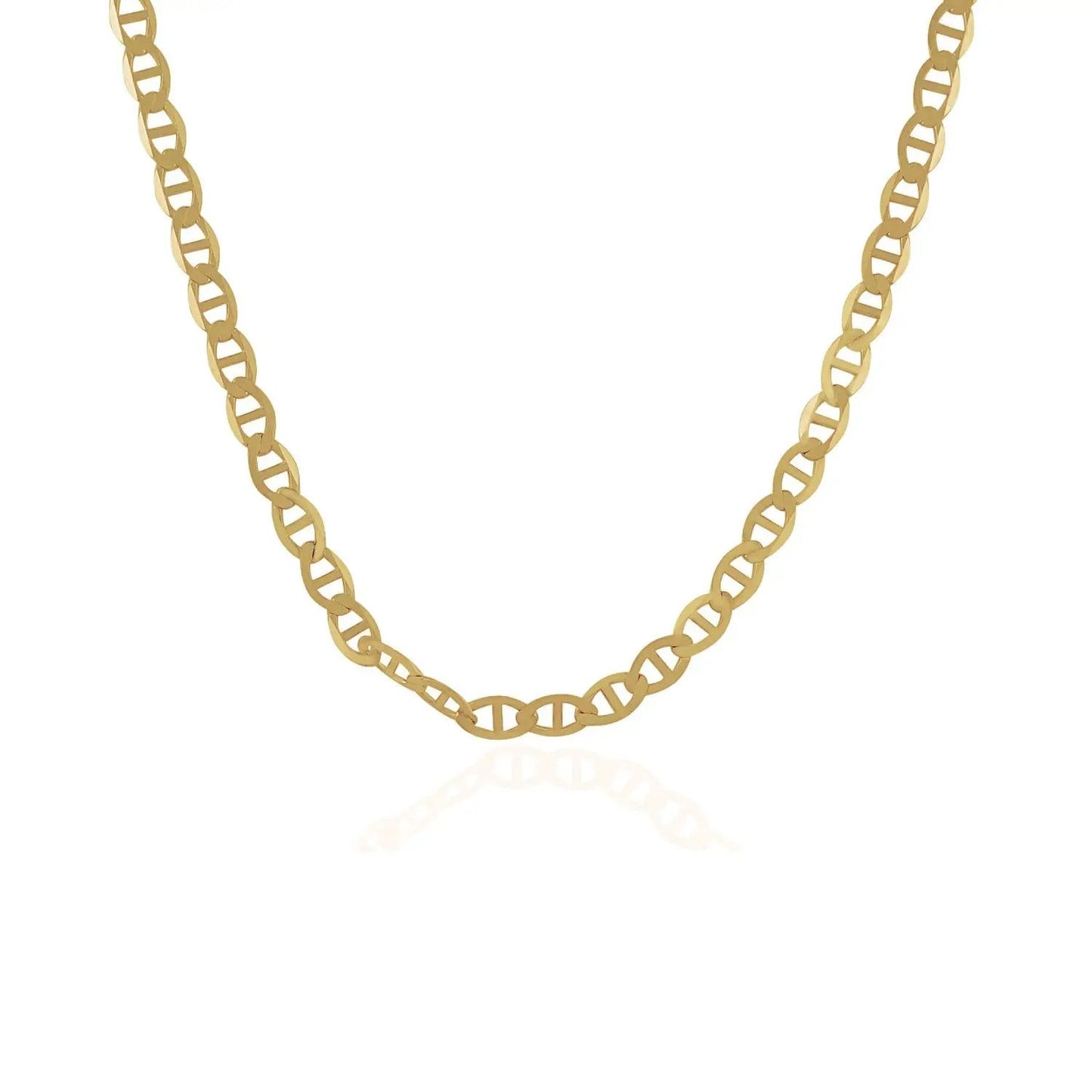 4.5mm 10k yellow gold mariner link chain necklace by Bids.com on Tampa Home & Garden Store