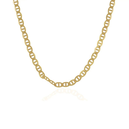 4.5mm 10k yellow gold mariner link chain necklace by Bids.com on Tampa Home & Garden Store