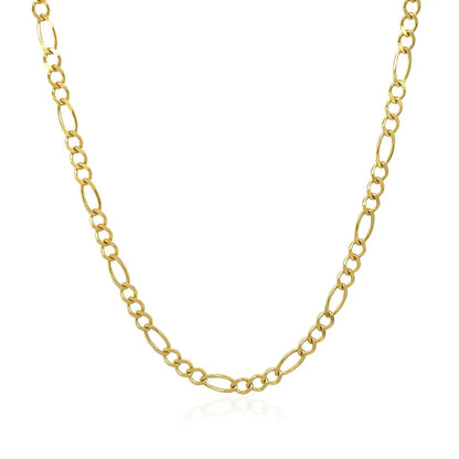 3.0mm 10k yellow gold solid Figaro chain necklace Bids.com on Tampa Home & Garden Store