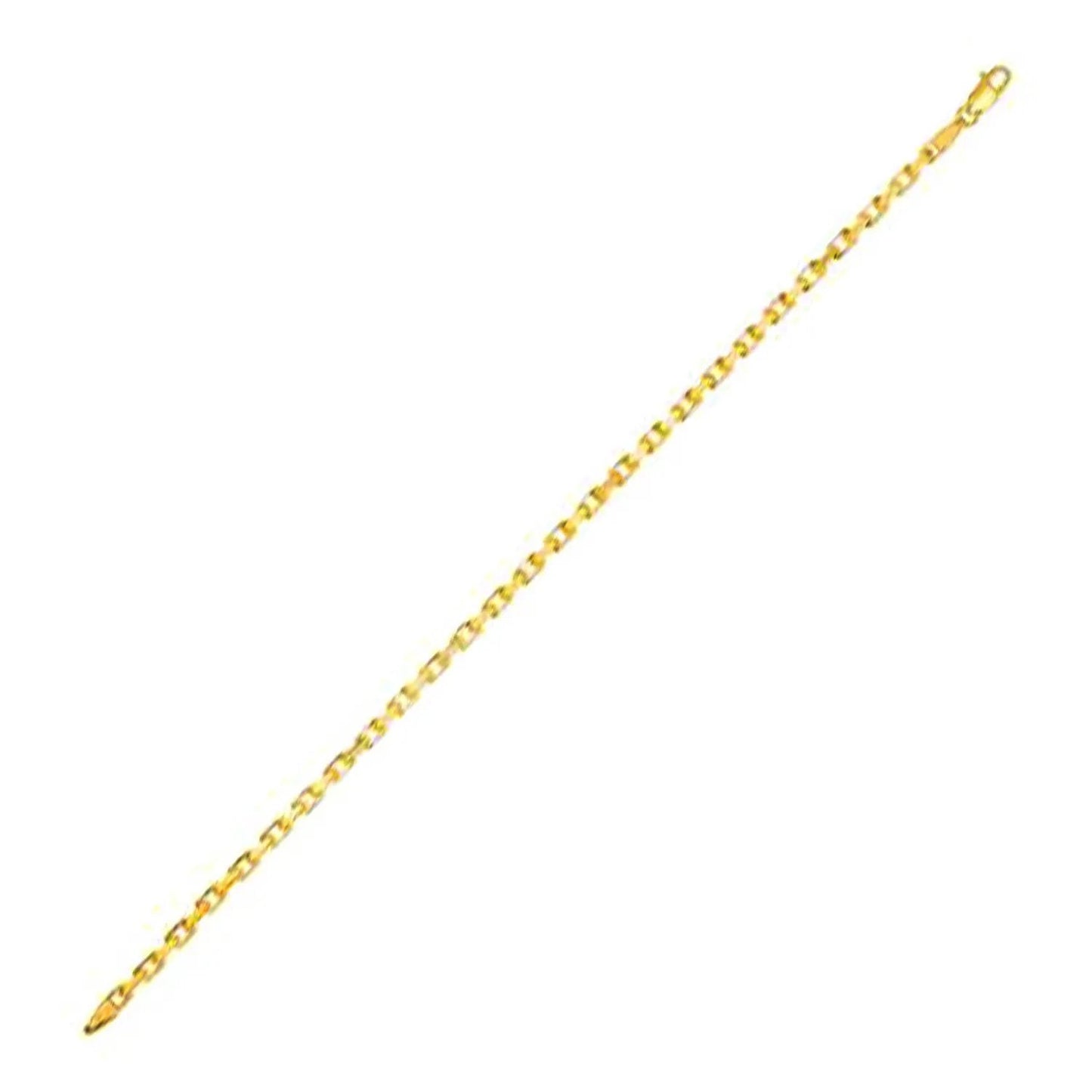 14k yellow gold French cable link chain necklace 2.5mm Bids.com on Tampa Home & Garden Store