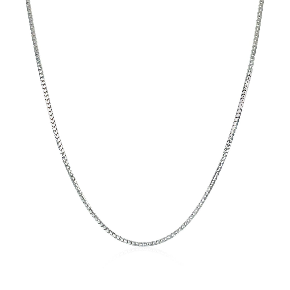 Franco chain necklace 0.9mm 14k white gold by Bids.com on Tampa Home & Garden Store