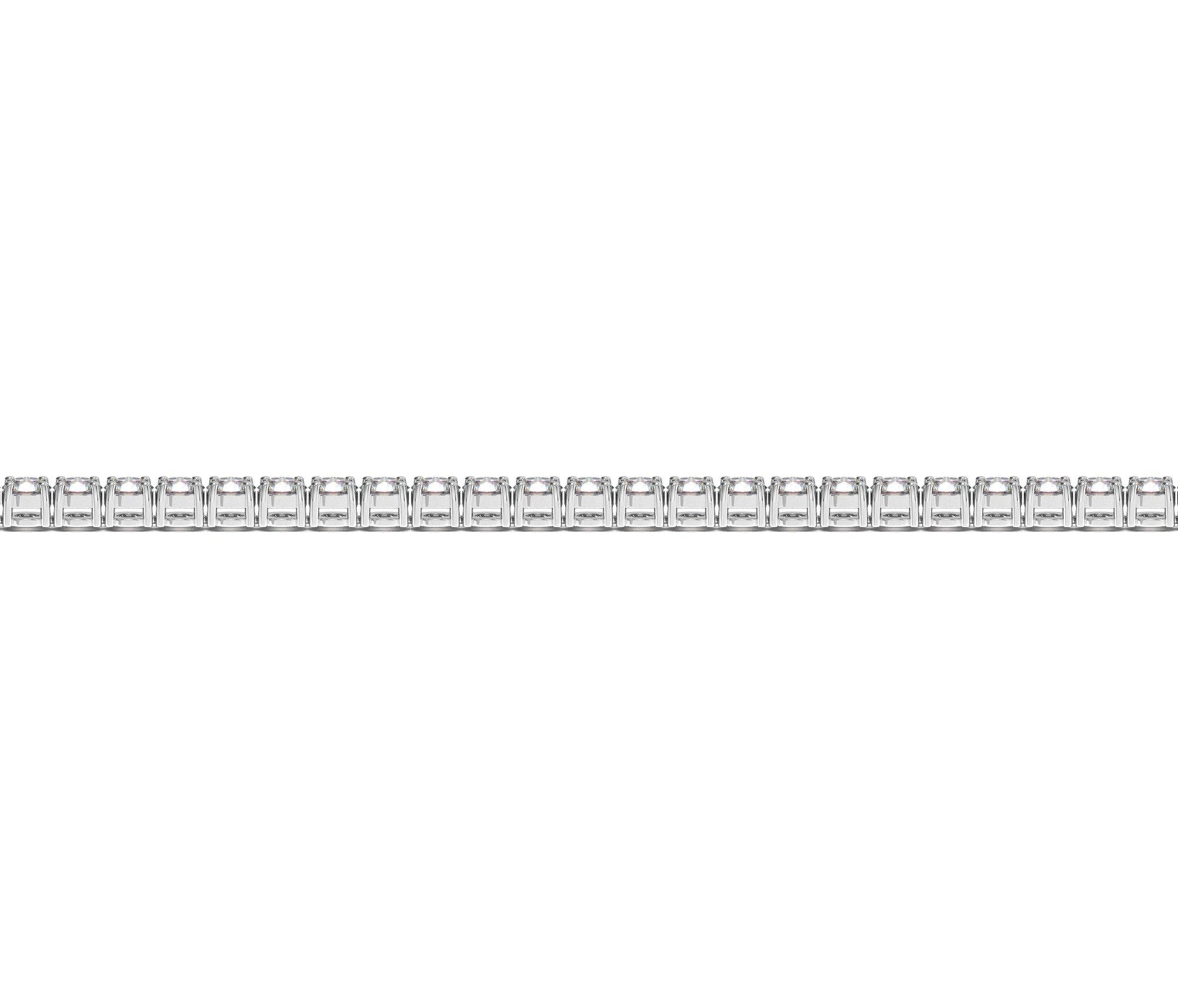 Lab grown round diamond tennis bracelet in 14k white gold, 2 ctw F/G VS2/SI1 by Bids.com on Tampa Home & Garden Store