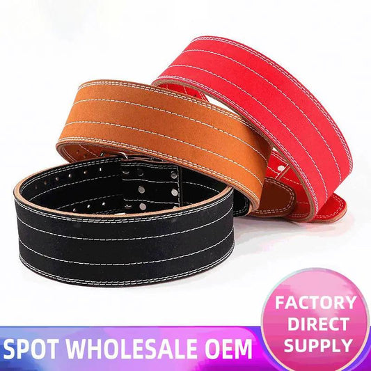 Leather weightlifting belt in black, tan, and red (3-pack) by VIP Digital Presence on Tampa Home & Garden Store
