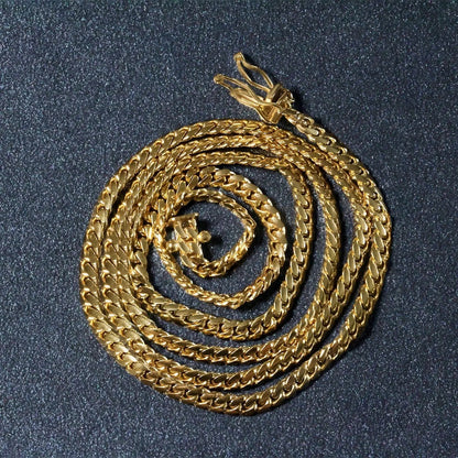 14k yellow gold Miami Cuban chain necklace Bids.com on Tampa Home & Garden Store