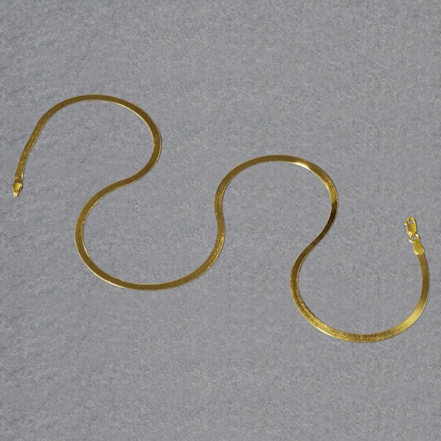 Imperial herringbone chain necklaces in 10k yellow gold, 2.8 mm by Bids.com on Tampa Home & Garden Store