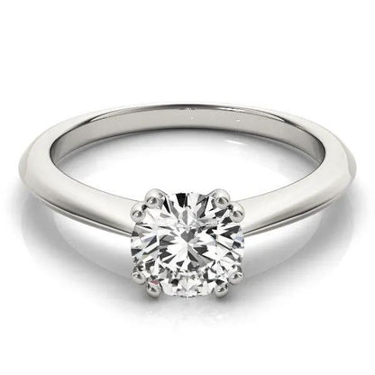 14k white gold solitaire diamond engagement ring with six-prong setting 1 cttw by Bids.com on Tampa Home & Garden Store