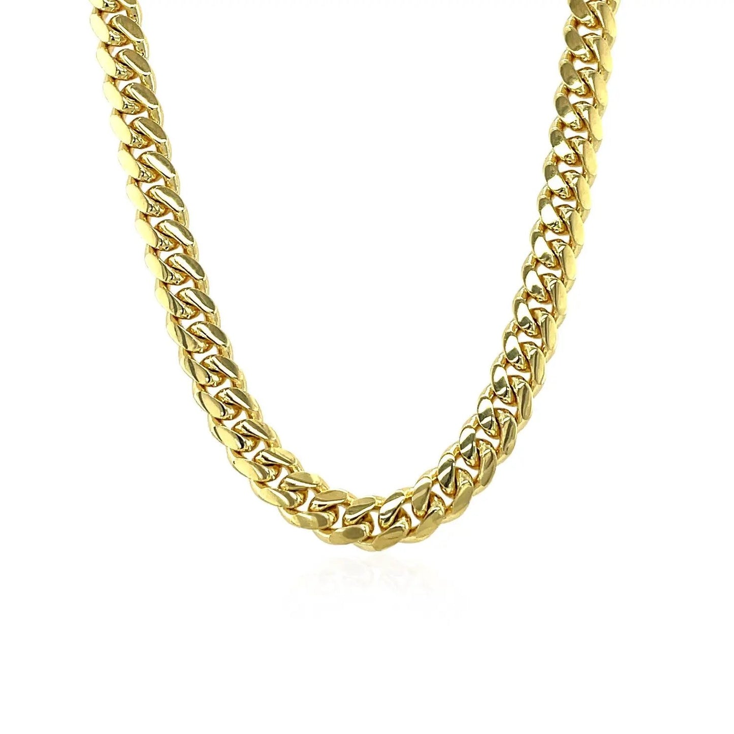 Necklace 5.0mm 14k yellow gold Miami Cuban chain, solid links, Bids.com on Tampa Home & Garden Store