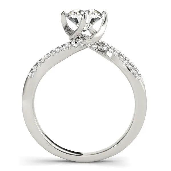 14k white gold spiral-prong diamond engagement ring by Bids.com, 1 1/8 cttw on Tampa Home & Garden Store