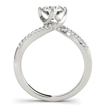 14k white gold spiral-prong diamond engagement ring by Bids.com, 1 1/8 cttw on Tampa Home & Garden Store